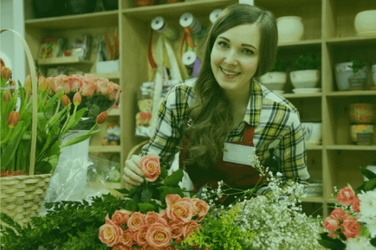 Standortmarketing für Blumenladen